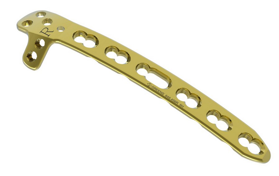 LCP Dorsolateral Lower Humerus Plate With Lateral Extension 3.5 mm 		 